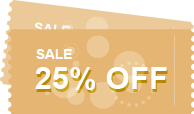 25% off