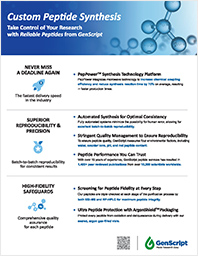 Custom Peptide Synthesis