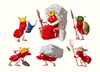 ants, queen