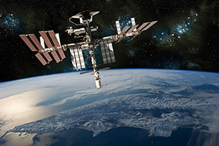 Identifies Microbes in Space Picture