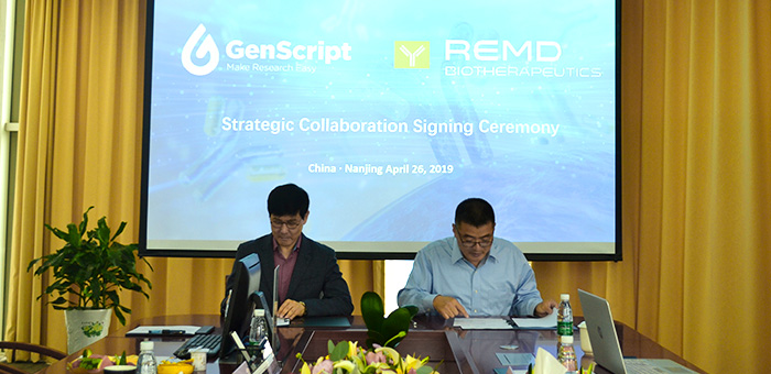 GenScript Biotech & REMD Biotherapeutics Inc.- Collaboration