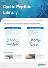 Flyer: Cyclic Peptide Library  Flyer